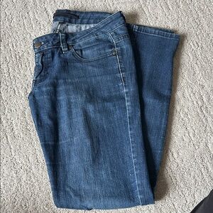 Max jeans Classic Straight-Leg Dark Wash Jeans